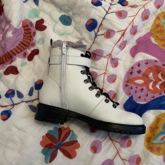 NastyGal D-Ring Hiker Boots - Picture 3 of 5